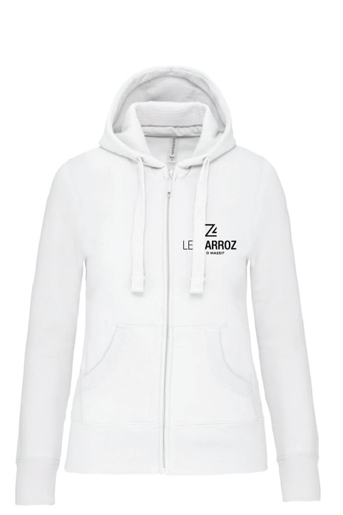 Sweat zippé femme