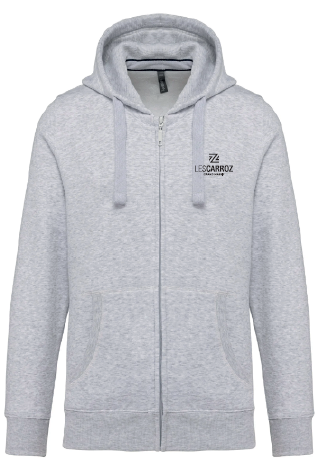 Sweat zippé homme
