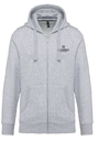 Sweat zippé homme