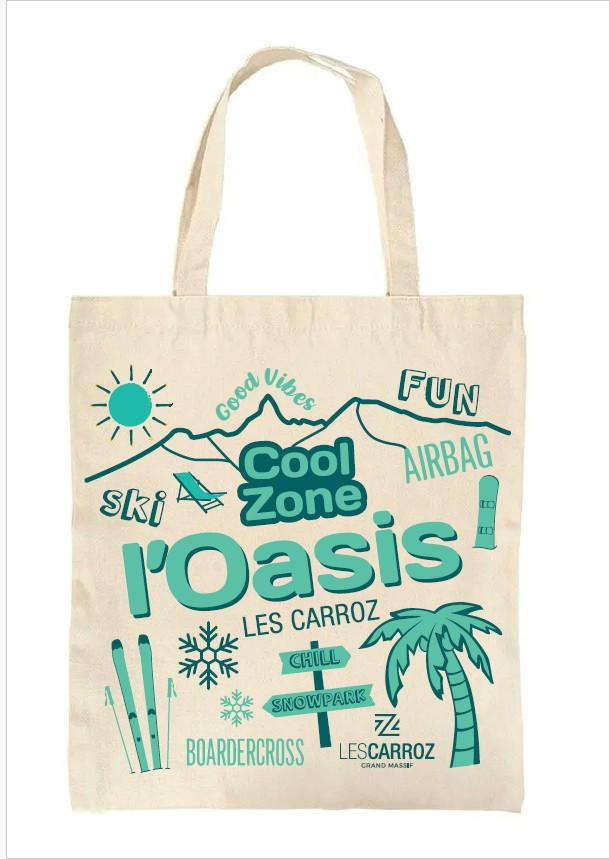 Tote bag 10 ans Cool zone de l'Oasis