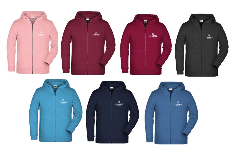 Sweat zippé junior J&N