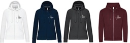 Sweat zippé femme